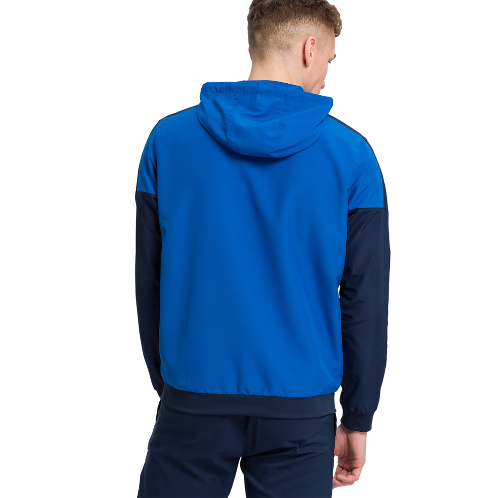 ERIMA SQUAD TRACK TOP JACKET WITH HOOD, ROYAL-NAVY MEN. 