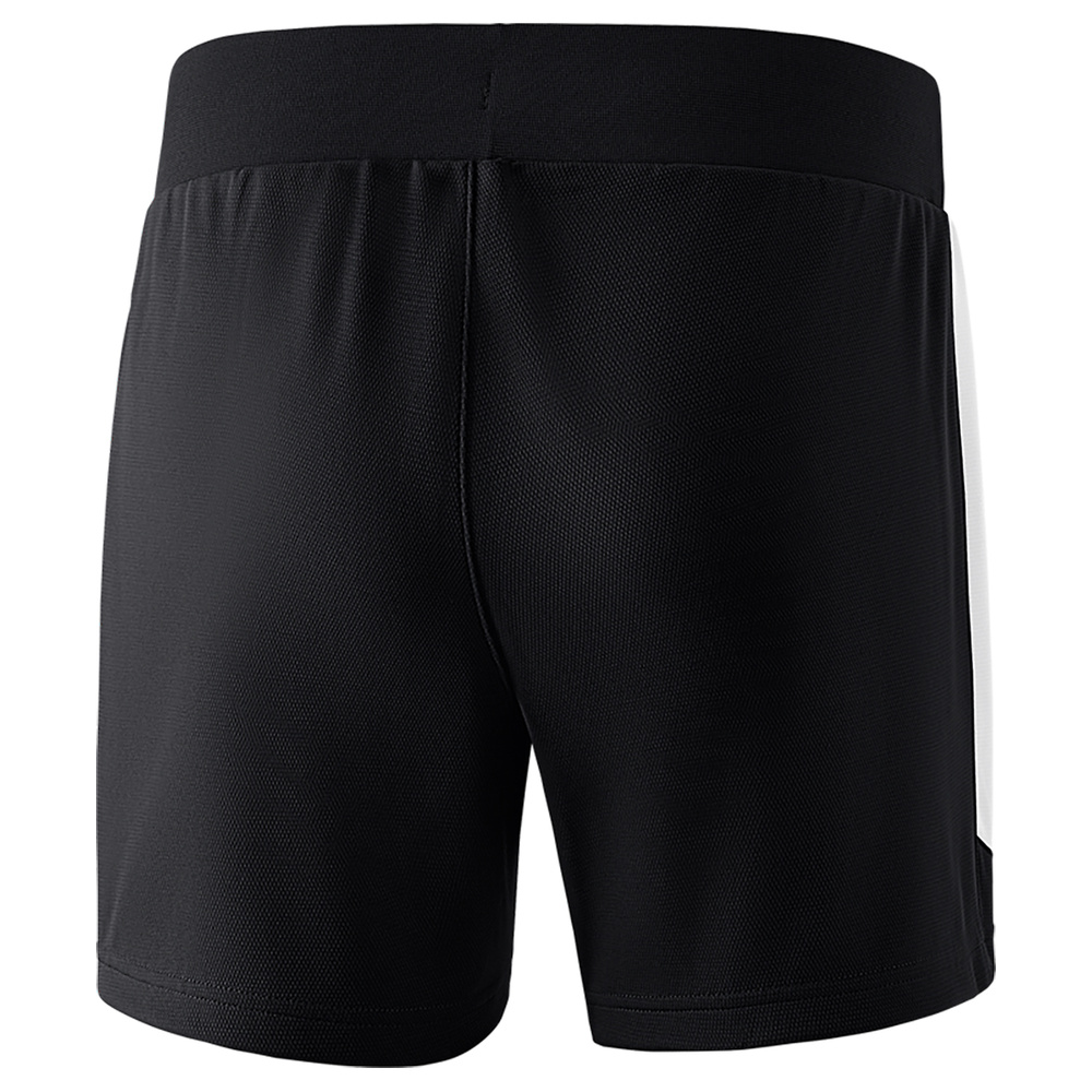 ERIMA SQUAD WORKER SHORTS, BLACK-WHITE WOMEN. 