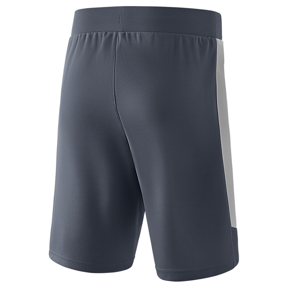 ERIMA SQUAD WORKER SHORTS, SLATE GREY-SILVER GREY MEN. 