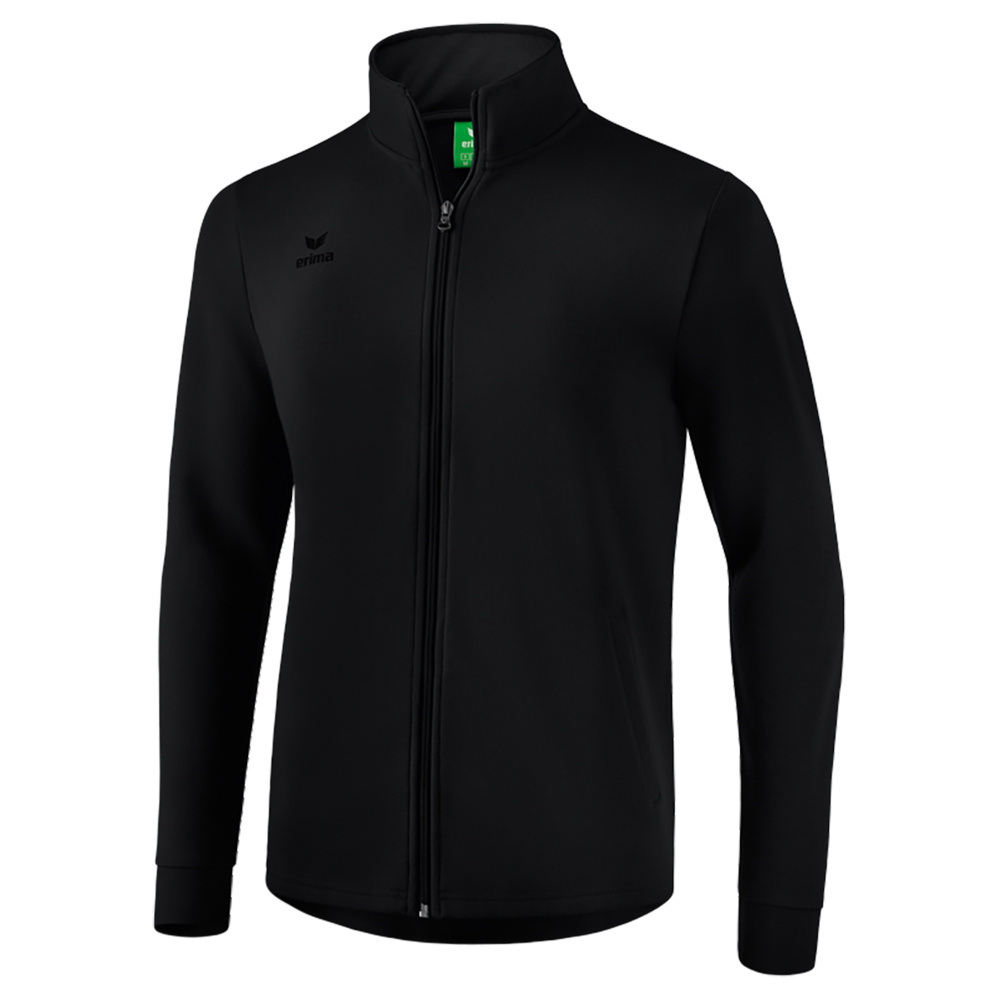 ERIMA SWEAT JACKET, BLACK MEN. 