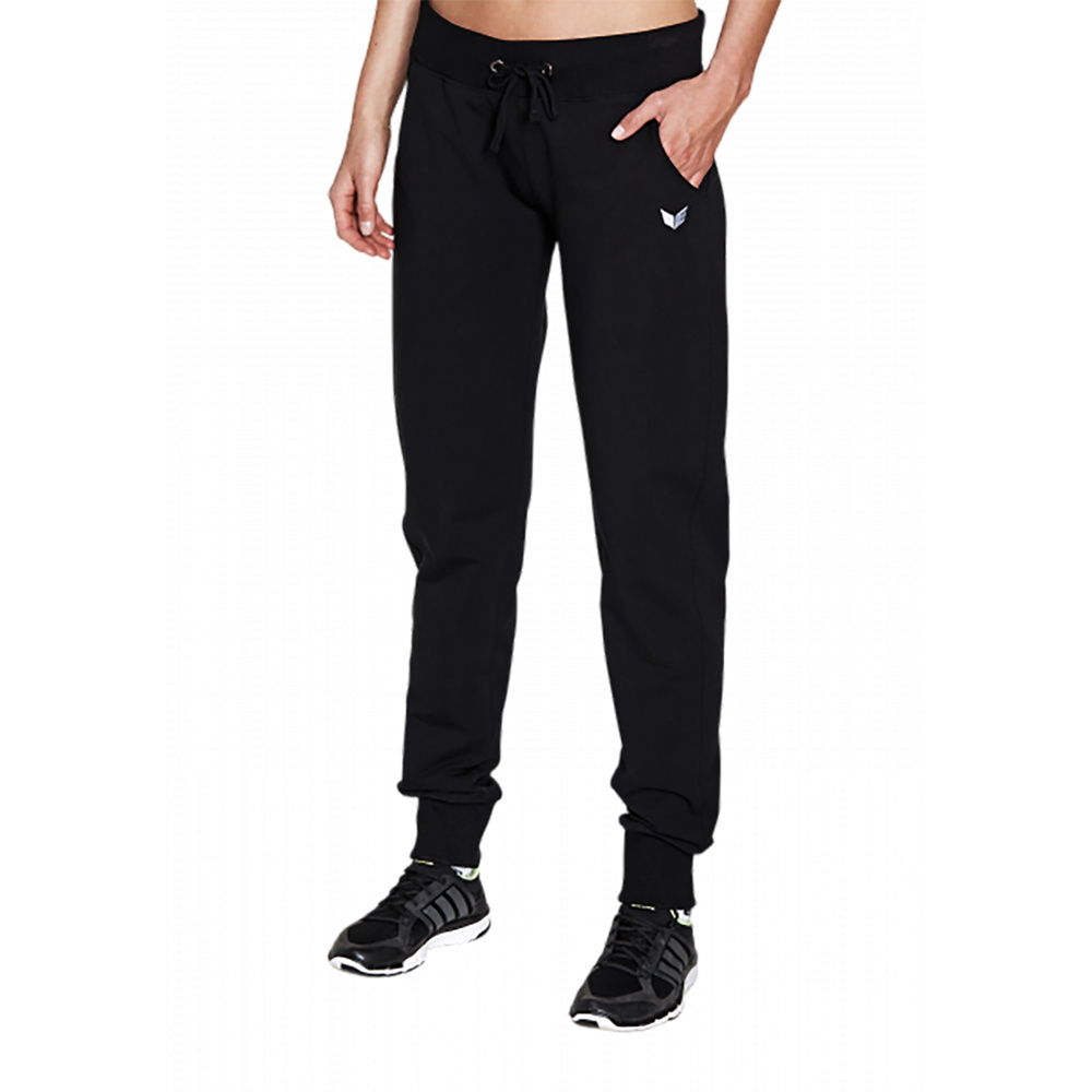 ERIMA SWEATPANTS WITH WAISTBAND, BLACK WOMEN. 