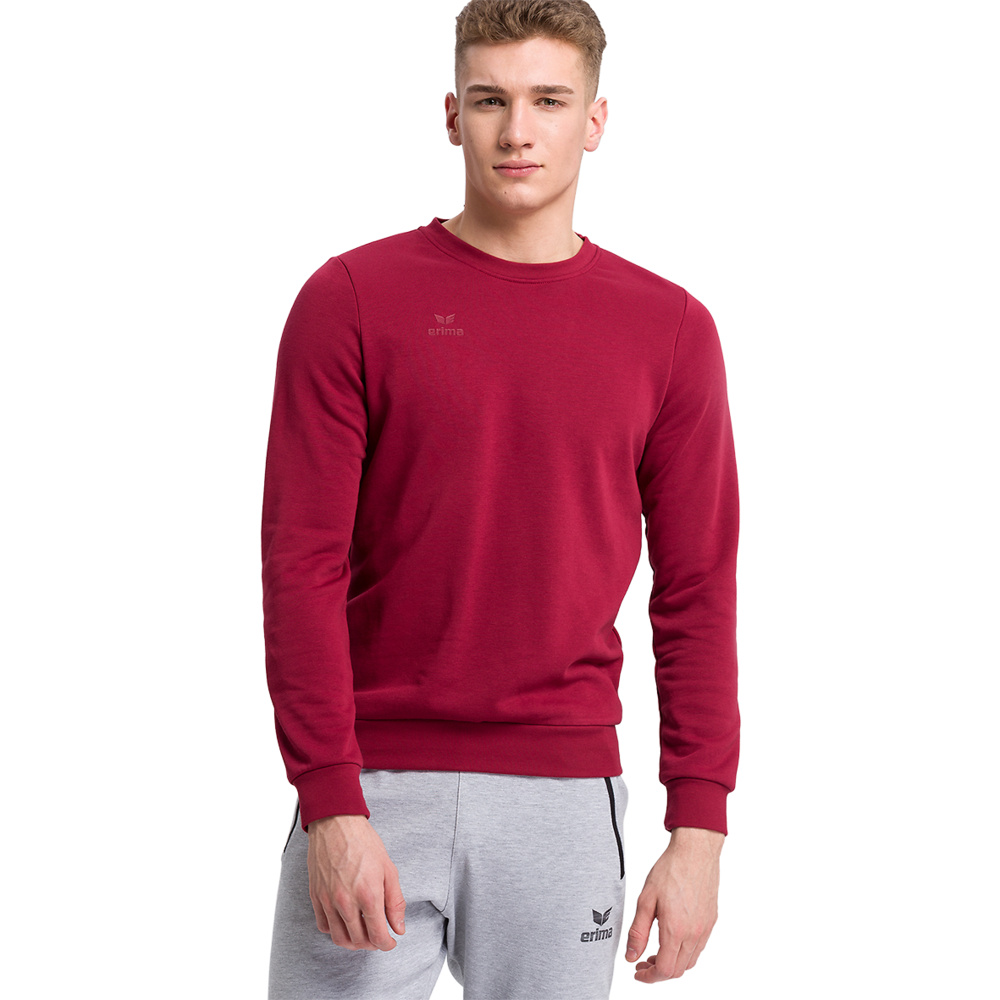 ERIMA SWEATSHIRT, BORDEAUX KIDS. 