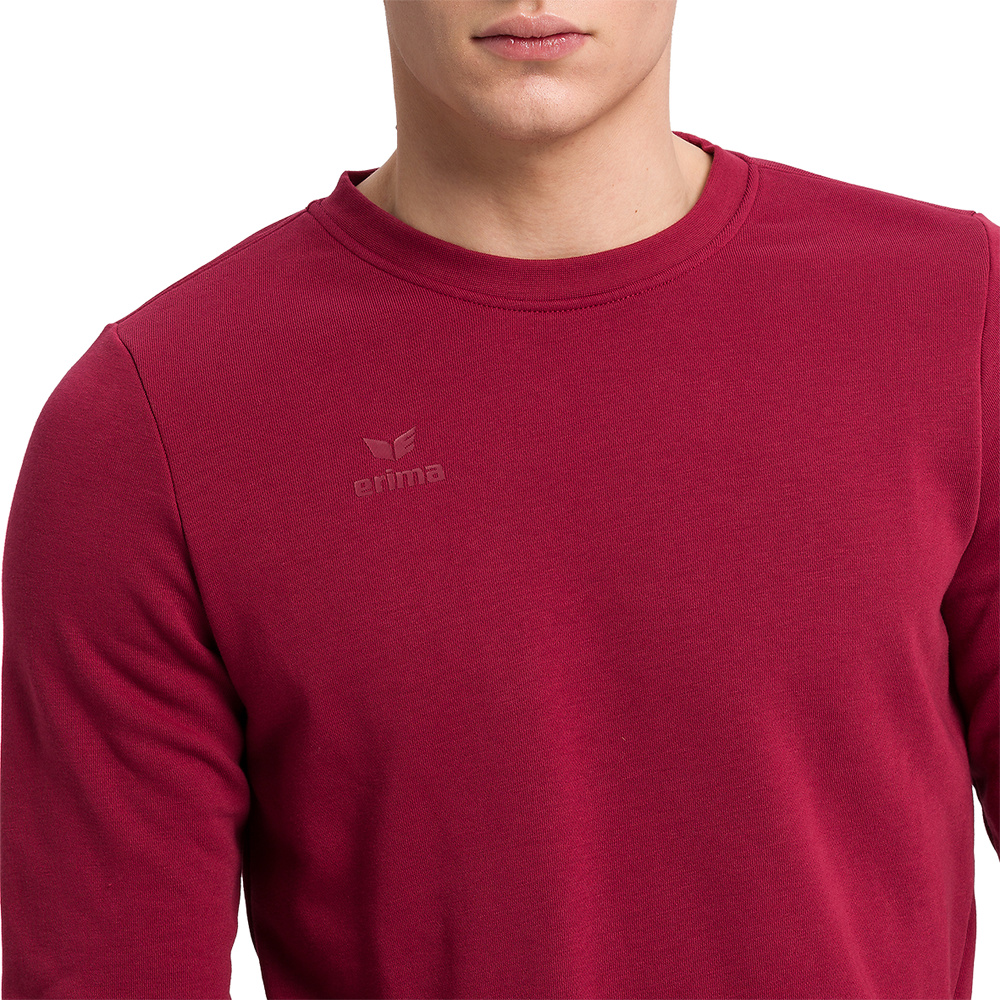 ERIMA SWEATSHIRT, BORDEAUX UNISEX. 