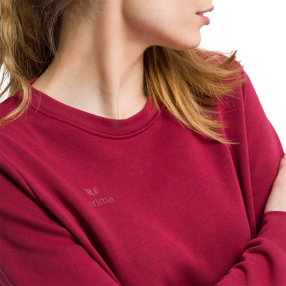 ERIMA SWEATSHIRT, BORDEAUX UNISEX. 