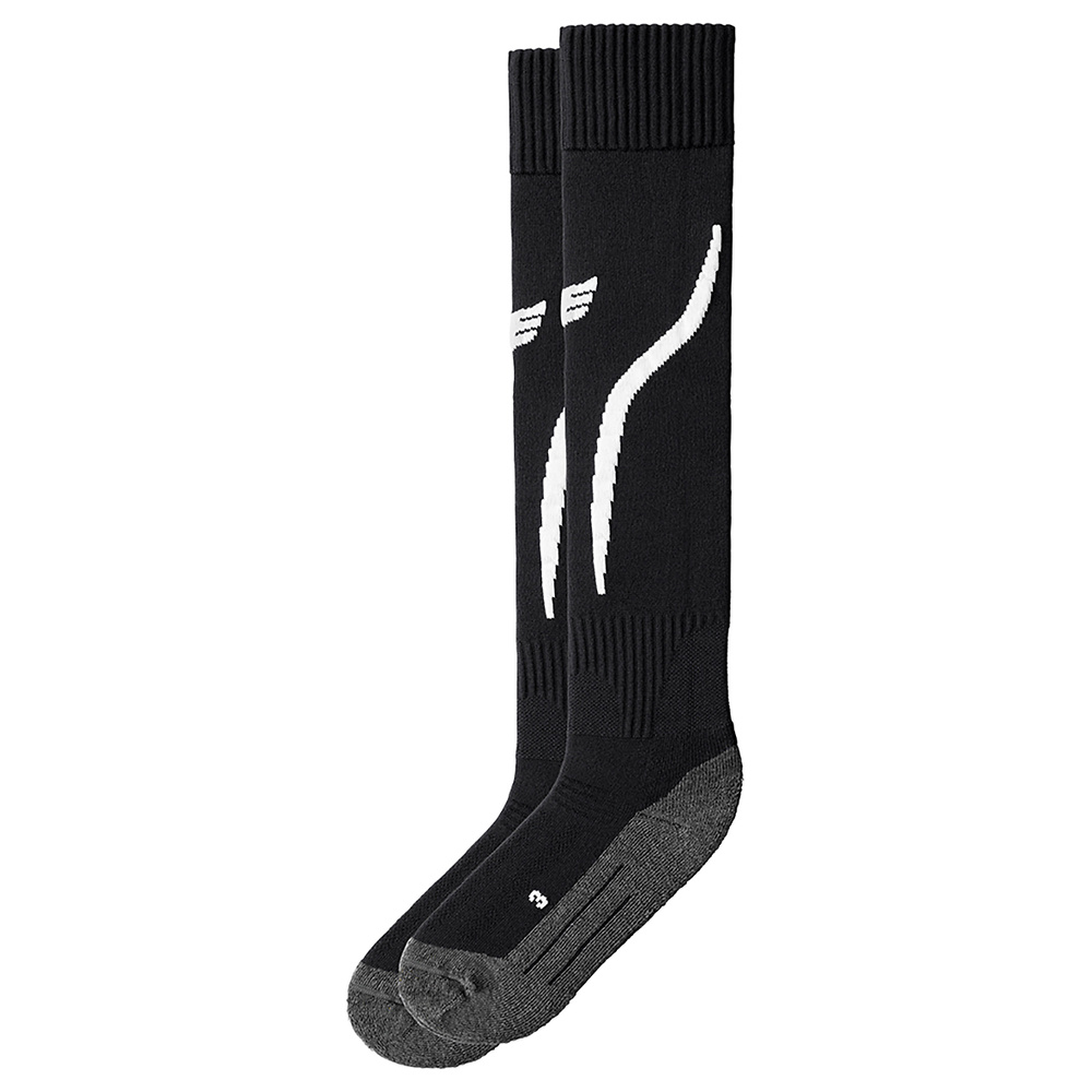 ERIMA TANARO FOOTBALL SOCKS, BLACK-WHITE UNISEX. 