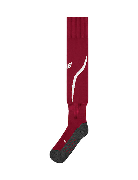 ERIMA TANARO FOOTBALL SOCKS, BORDEAUX-WHITE UNISEX. 