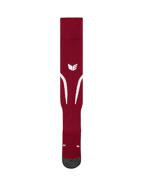 ERIMA TANARO FOOTBALL SOCKS, BORDEAUX-WHITE UNISEX. 