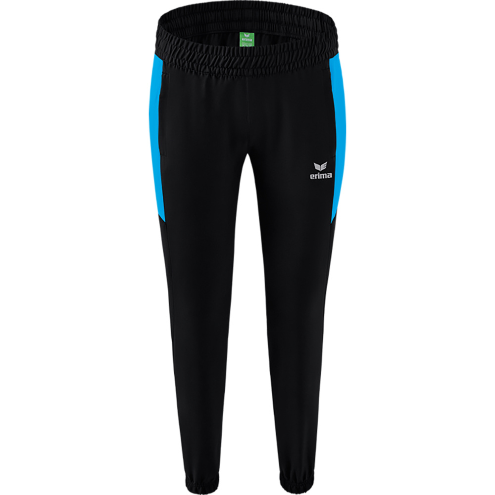 ERIMA TEAM PRESENTATION PANTS, BLACK-CURACAO WOMEN. 