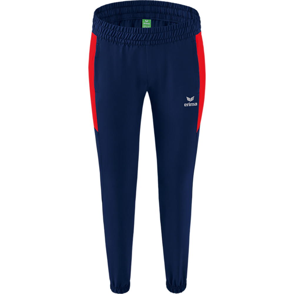 ERIMA TEAM PRESENTATION PANTS, NEW NAVY-RED WOMEN. 