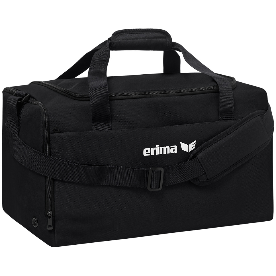 ERIMA TEAM SPORTS BAG, BLACK. 