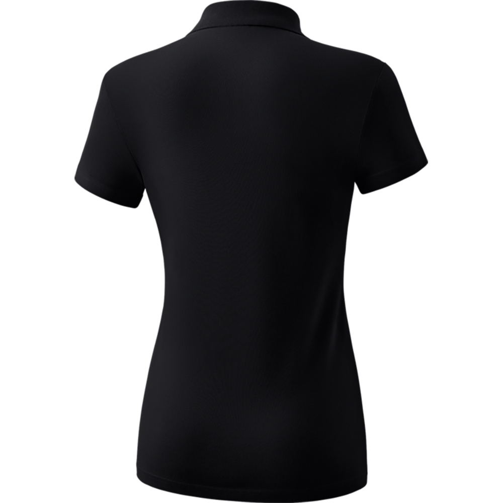 ERIMA TEAMSPORTS POLO-SHIRT, BLACK WOMEN. 