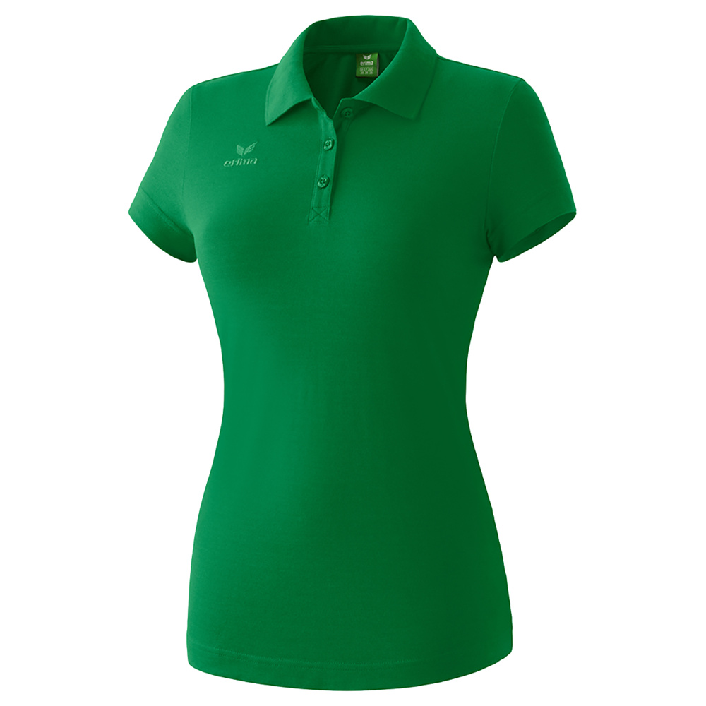 ERIMA TEAMSPORTS POLO-SHIRT, EMERALD WOMEN. 