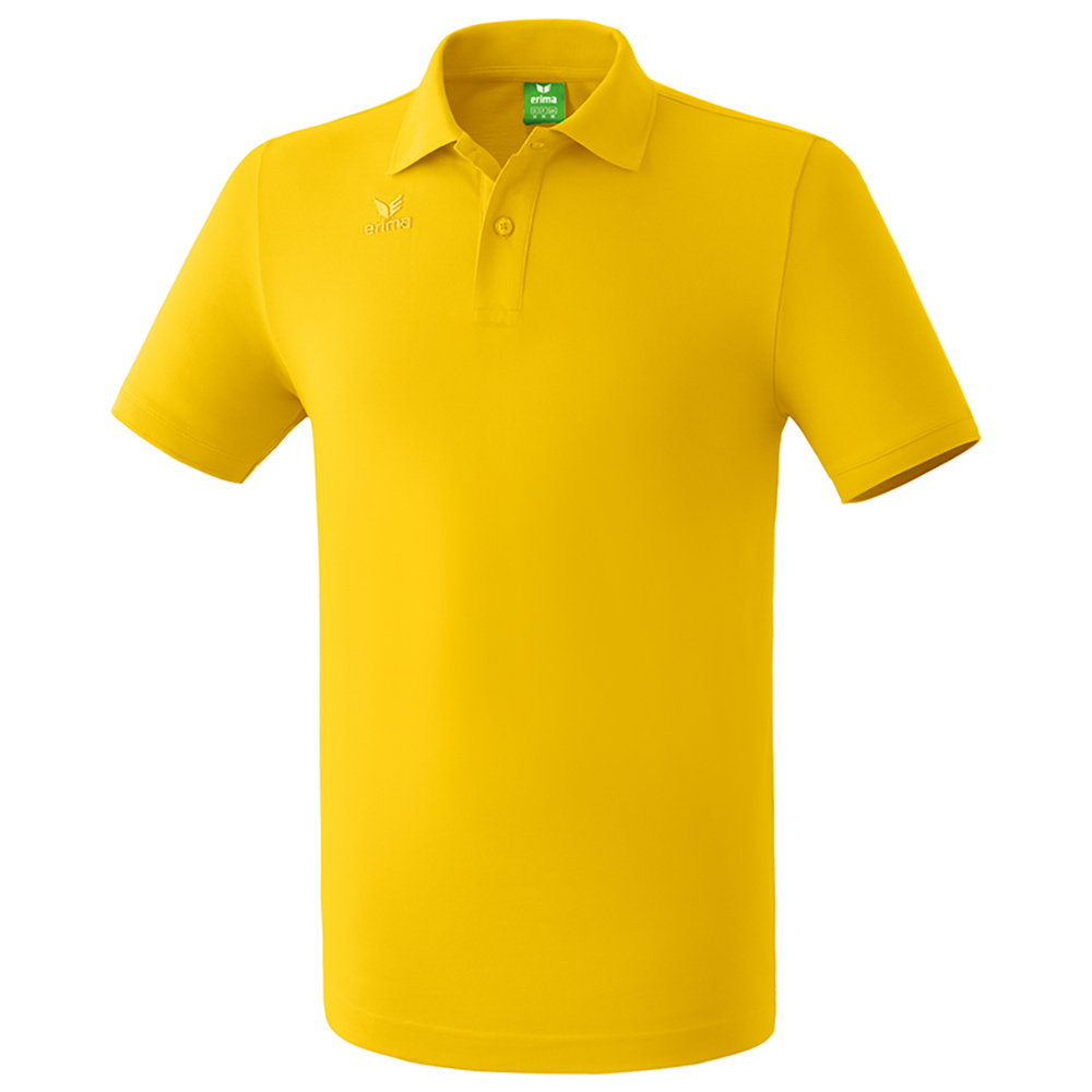 ERIMA TEAMSPORTS POLO-SHIRT, YELLOW KIDS. 