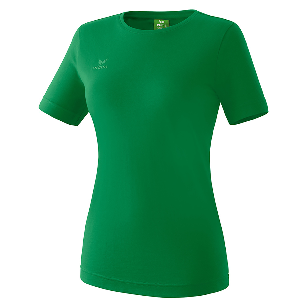 ERIMA TEAMSPORTS T-SHIRT, EMERALD LADIES. 