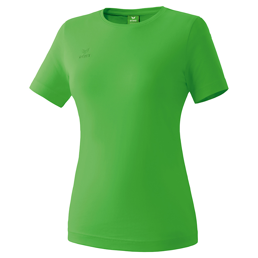 ERIMA TEAMSPORTS T-SHIRT, GREEN LADIES. 