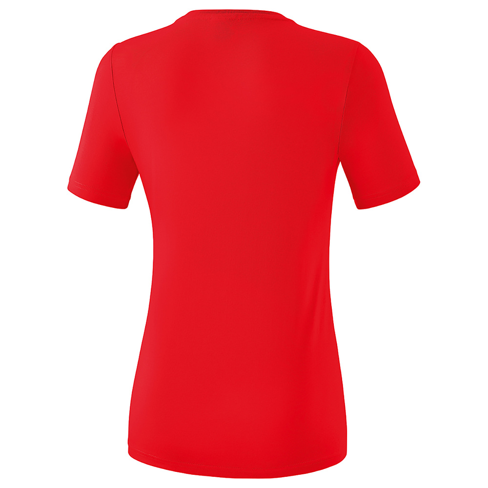 ERIMA TEAMSPORTS T-SHIRT, RED LADIES. 