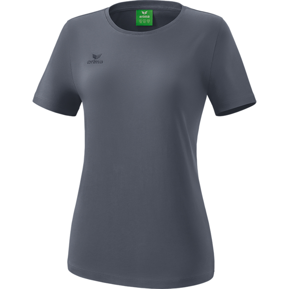 ERIMA TEAMSPORTS T-SHIRT, SLATE GREY LADIES. 