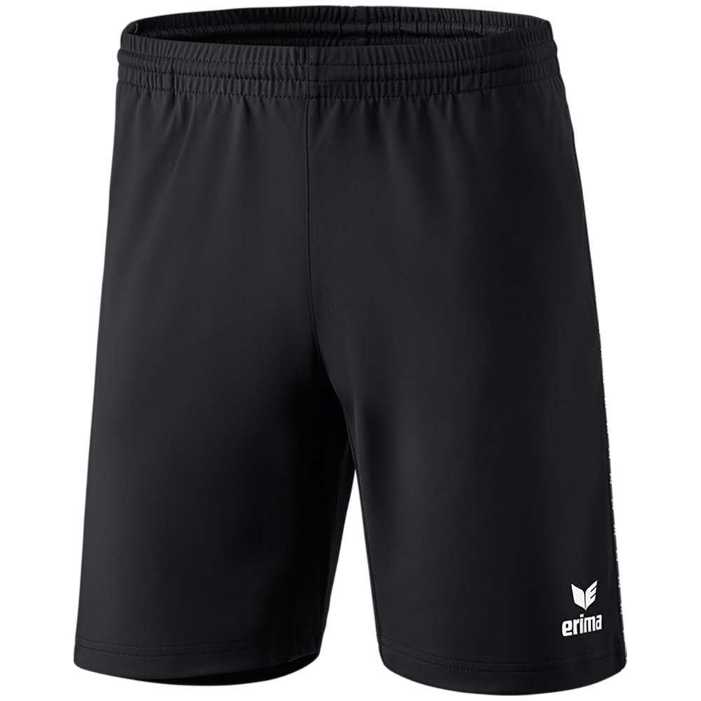 ERIMA TRAINING SHORTS, BLACK KIDS. 