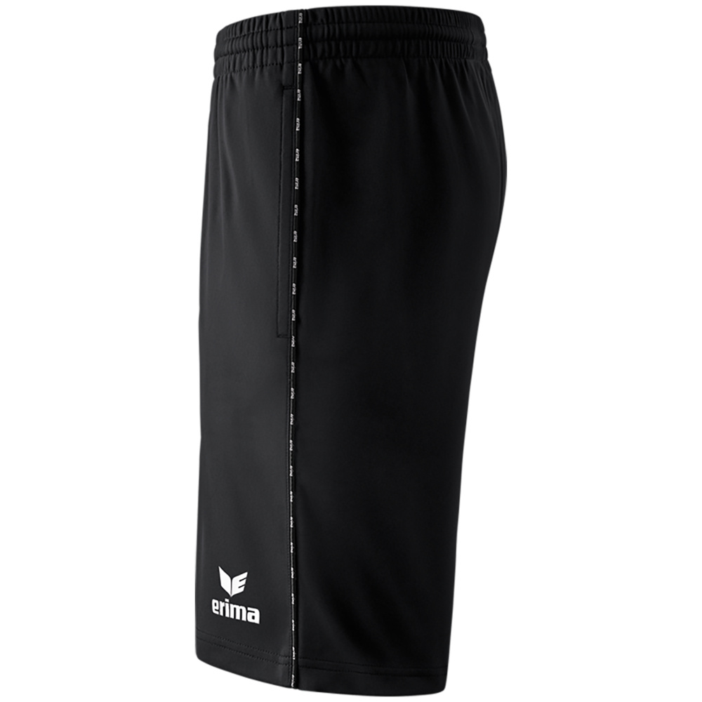 ERIMA TRAINING SHORTS, BLACK KIDS. 