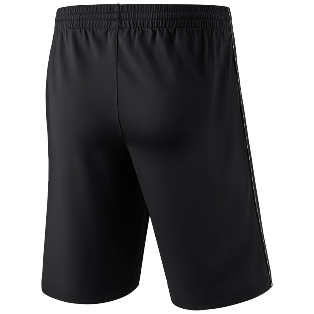 ERIMA TRAINING SHORTS, BLACK KIDS. 