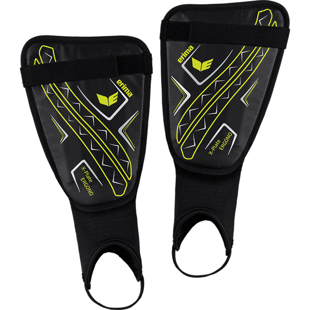 ERIMA X-PLATE ERGONO SHIN GUARD, UNISEX. 