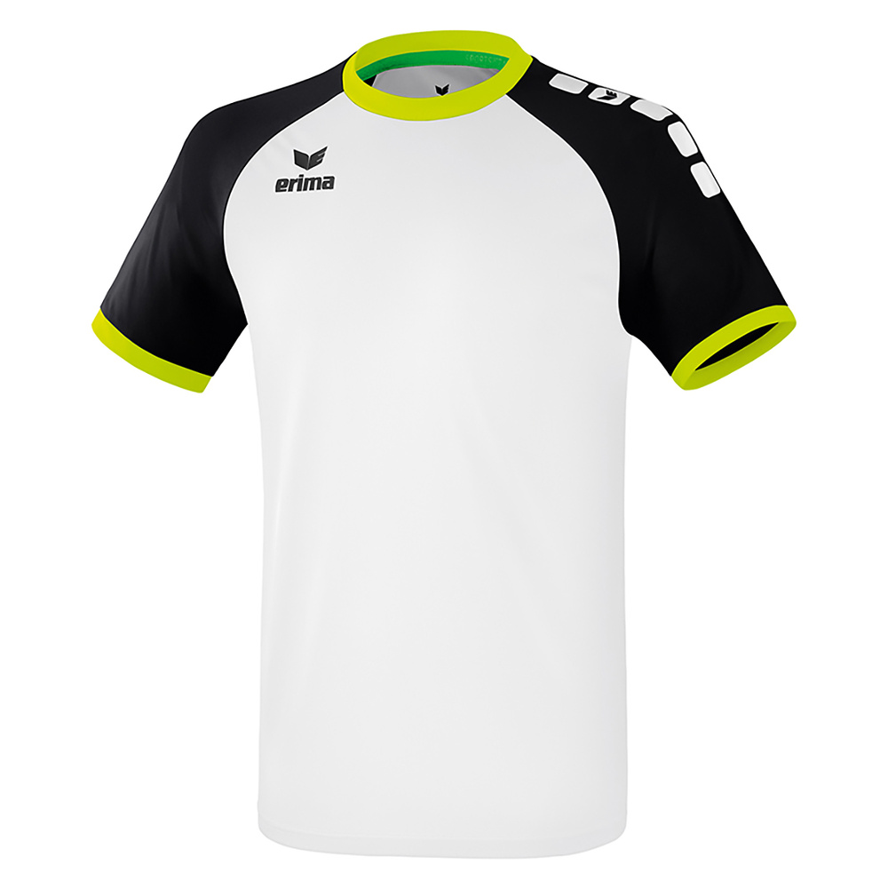 ERIMA ZENARI 3.0 JERSEY, WHITE-BLACK-LIME POP KIDS. 