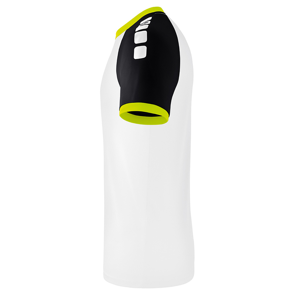 ERIMA ZENARI 3.0 JERSEY, WHITE-BLACK-LIME POP MAN. 