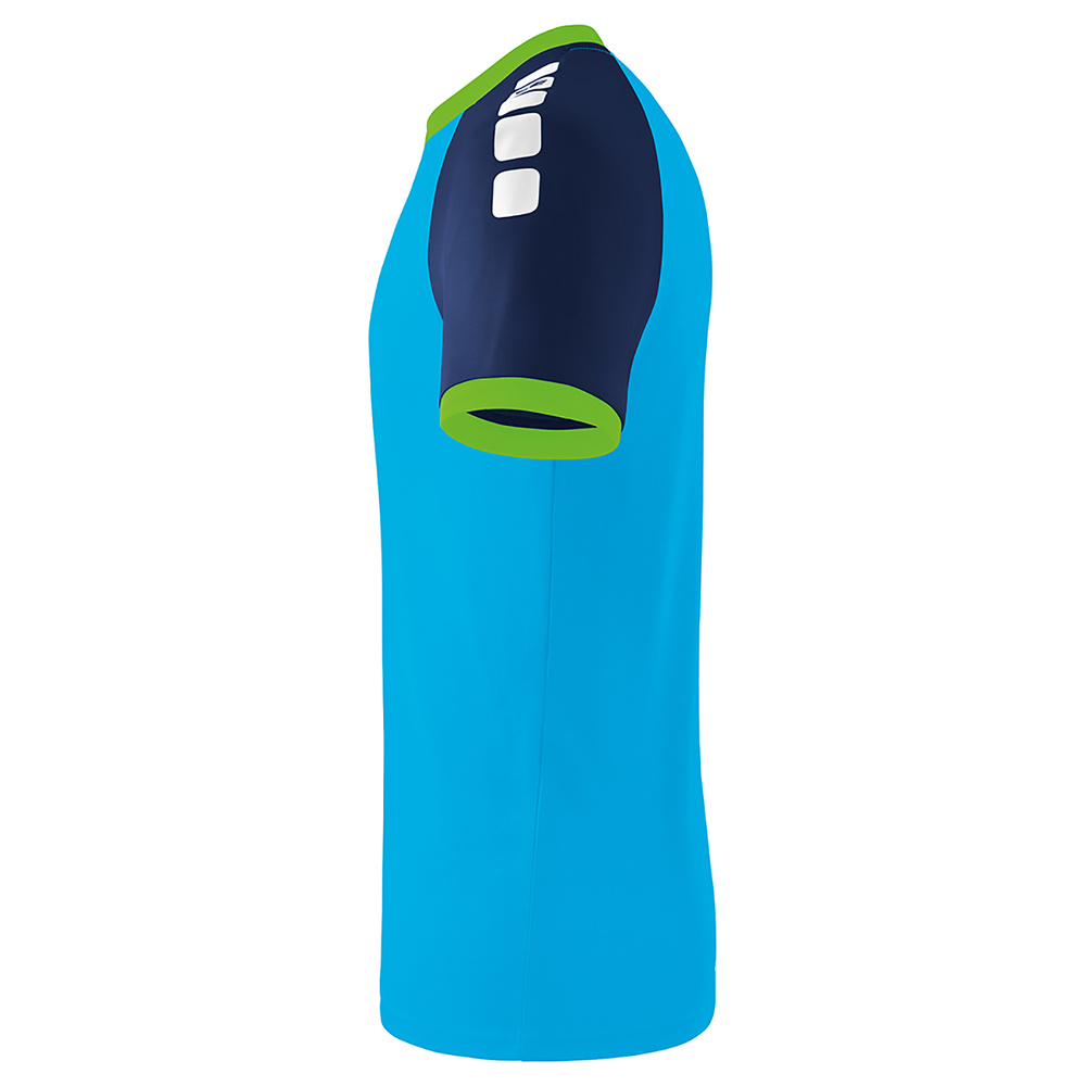 ERIMA ZENARI 3.0 JERSEY, CURACAO-NEW NAVY-GREEN GECKO MAN.