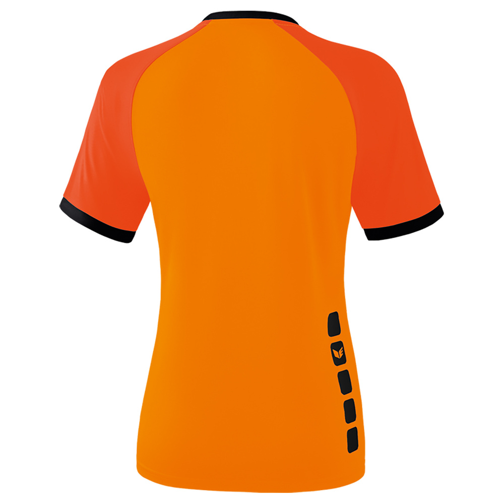 ERIMA ZENARI 3.0CAMISETA WOMENGA CORTA, NARANJA-WOMENDARINA-NEGRA MUJER. 