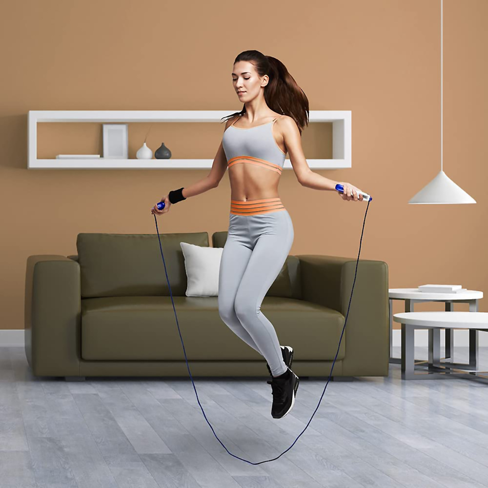 FITNESS GYM GRIDINLUX ROPE WITH LAP COUNTER. 
