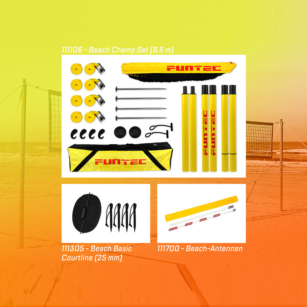 FUNTEC BEACH CHAMP SET - BUNDLE 2. 