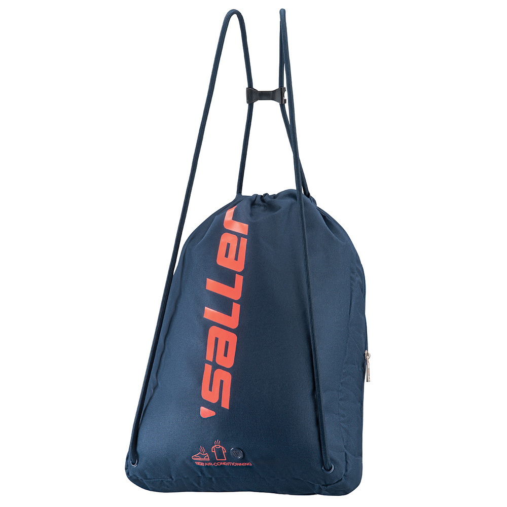 GYMBAG SALLERX.72, MARINO-NEÓN NARANJA-BLANCO. 