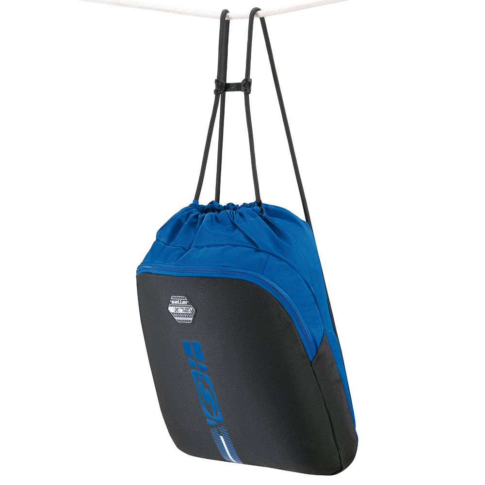 GYMBAG SALLERX.72, ROYAL-BLACK-WHITE. 