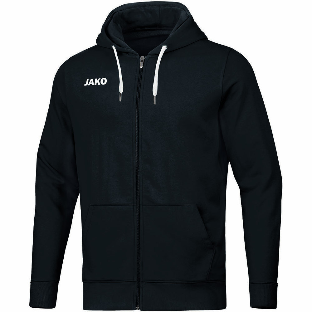 HOODED JACKET JAKO BASE, BLACK MEN. 