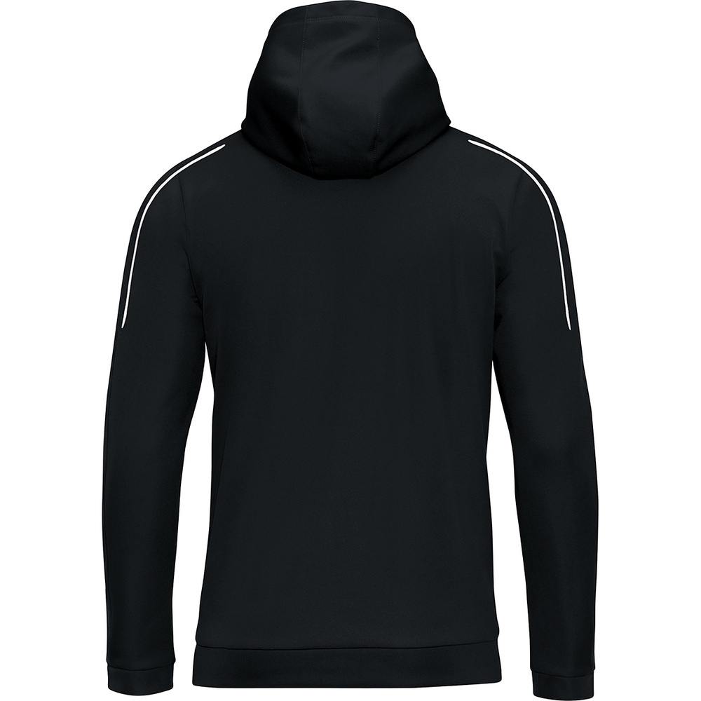 HOODED JACKET JAKO CLASSICO, BLACK MEN. 