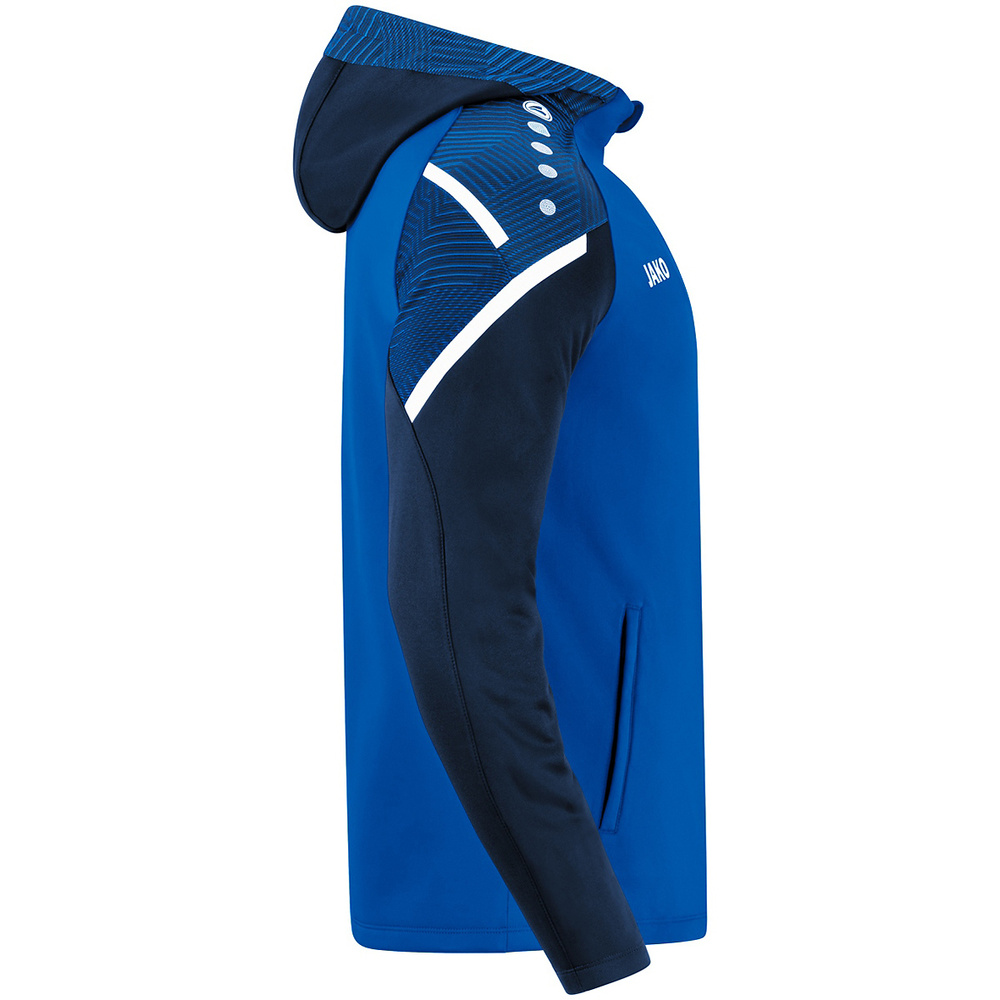 HOODED JACKET JAKO PERFORMANCE, ROYAL-SEABLUE KIDS. 