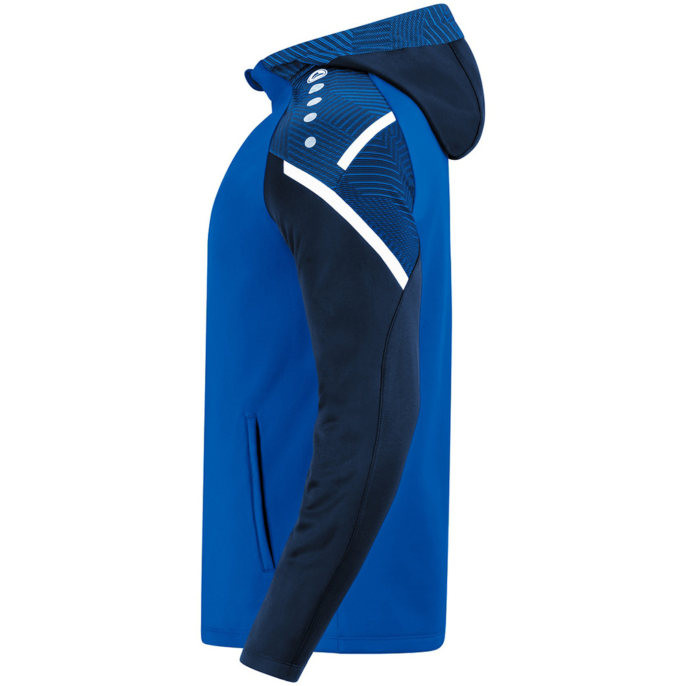 HOODED JACKET JAKO PERFORMANCE, ROYAL-SEABLUE MEN. 