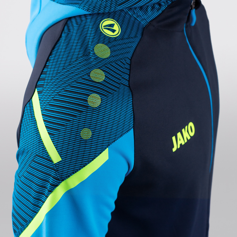 HOODED JACKET JAKO PERFORMANCE, SEABLUE-JAKO BLUE KIDS. 