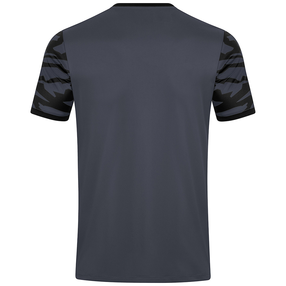 JAKO ANIMAL JERSEY SHORT SLEEVE, ANTHRACITE-BLACK KIDS. 