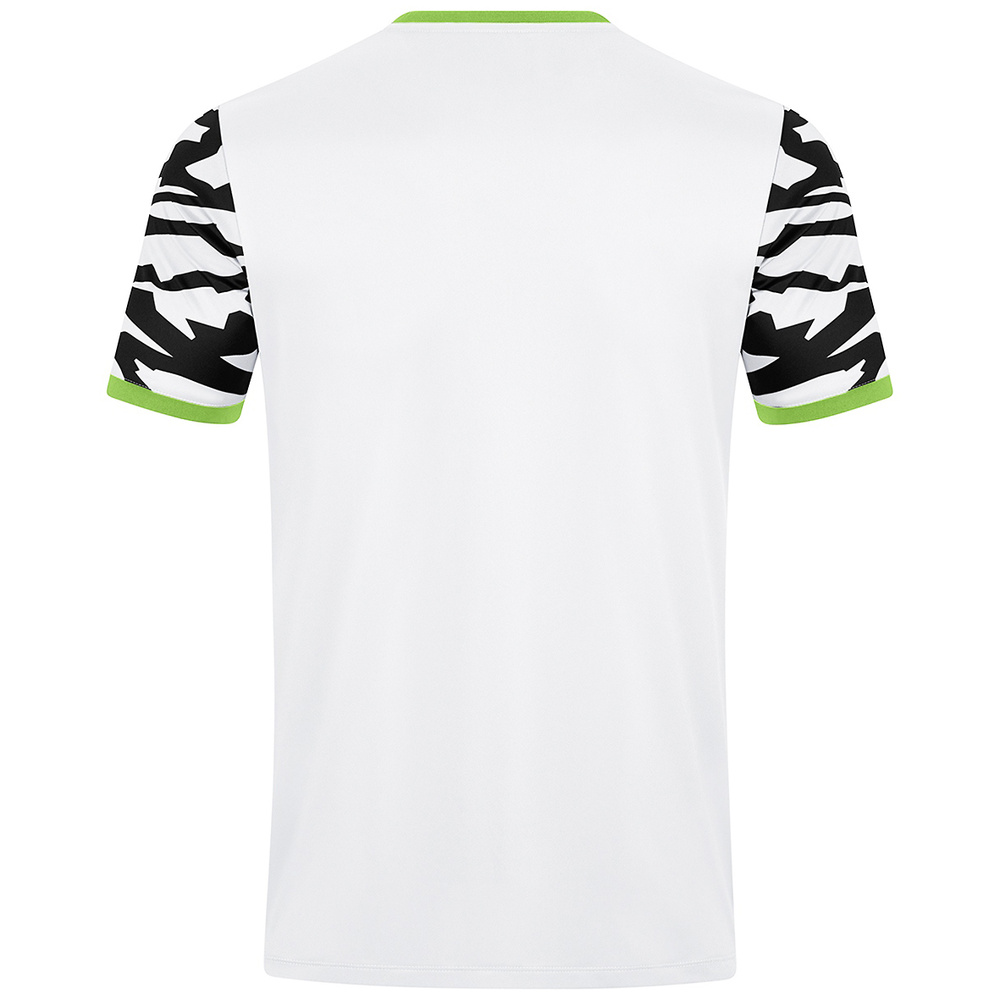 JAKO ANIMAL JERSEY SHORT SLEEVE, WHITE-BLACK KIDS. 