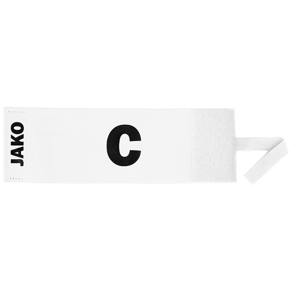 JAKO CLASSICO CAPTAIN'S BAND, WHITE. 