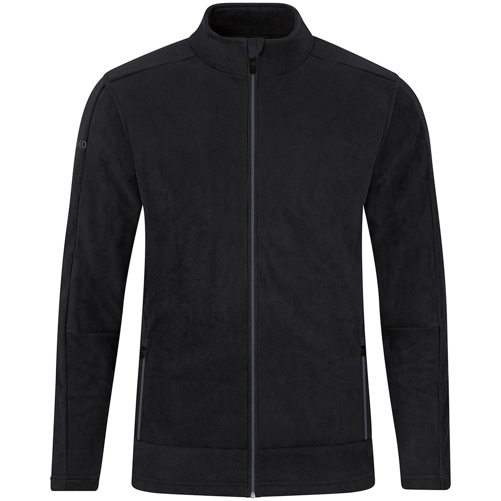 JAKO FLEECE JACKET, BLACK-ANTHRACITE KIDS. 