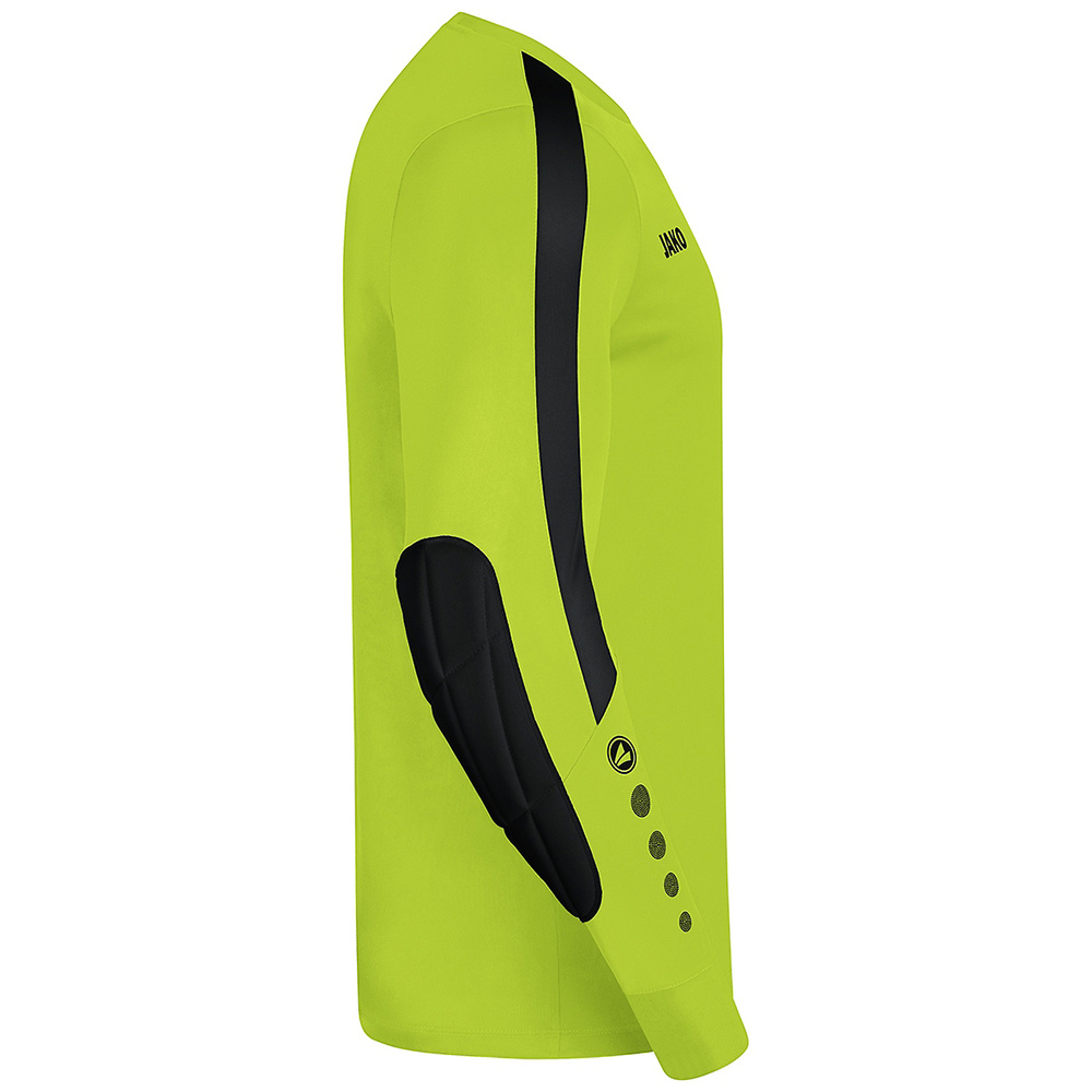 JAKO POWER GK JERSEY, NEON GREEN-BLACK KIDS. 