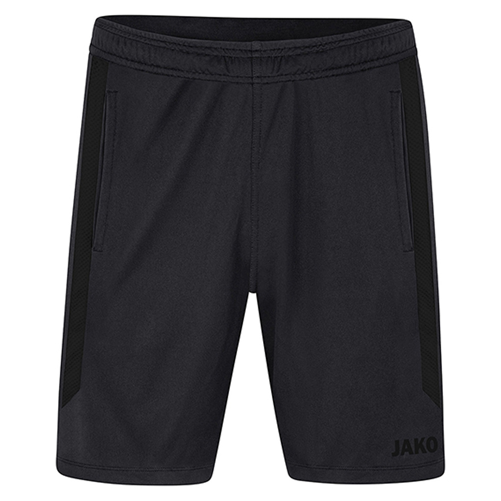 JAKO POWER LEISURE SHORTS, BLACK KIDS. 