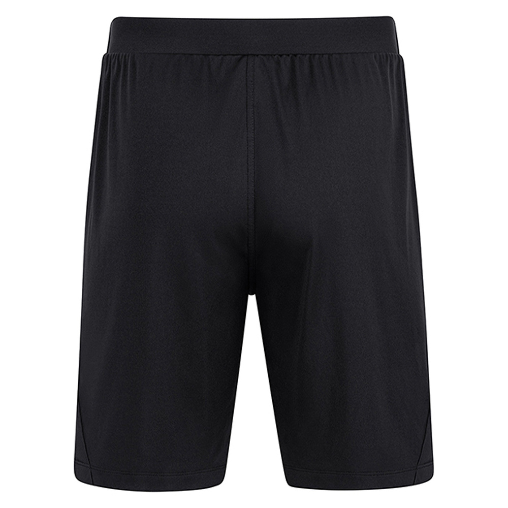 JAKO POWER LEISURE SHORTS, BLACK-WHITE KIDS. 