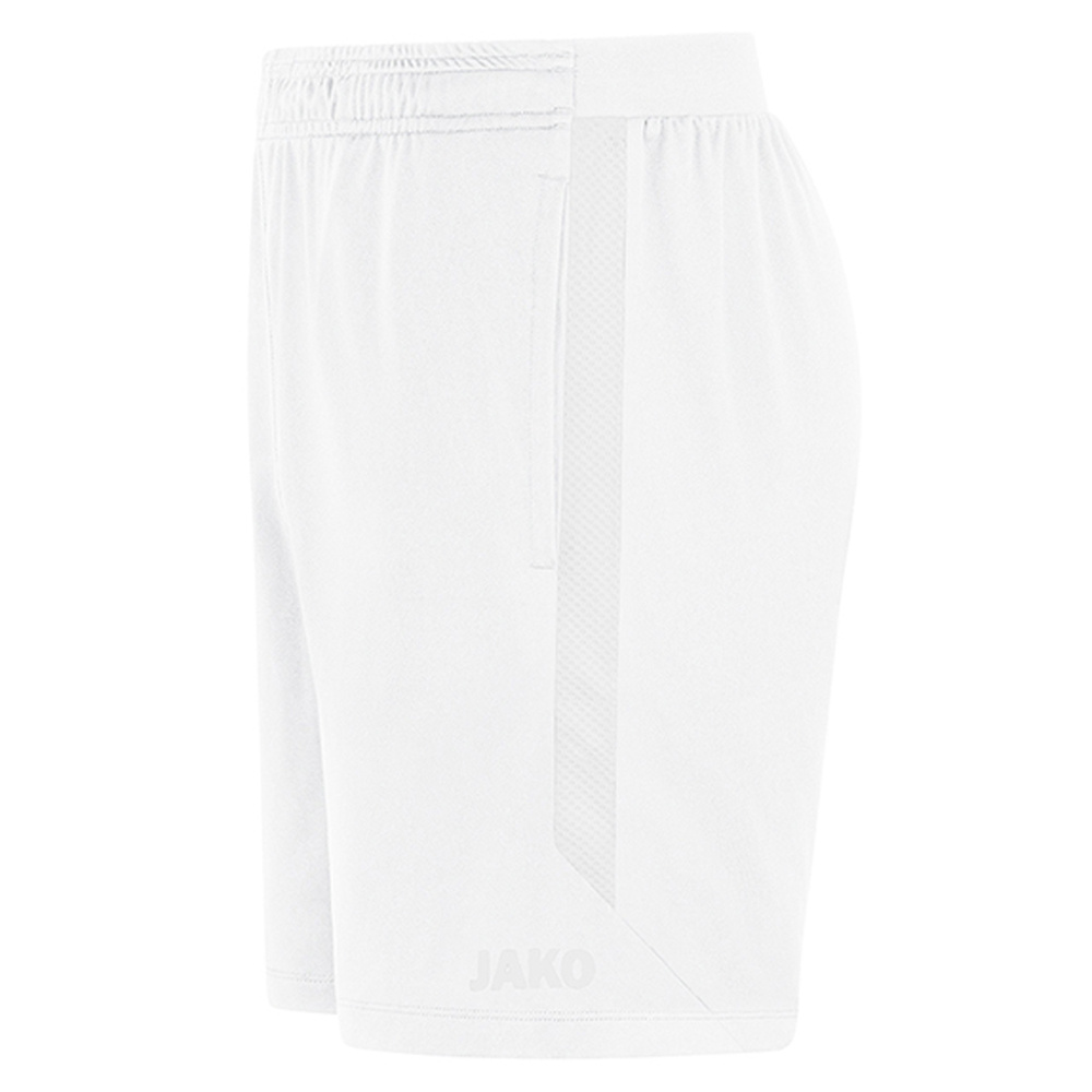 JAKO POWER LEISURE SHORTS, WHITE KIDS. 