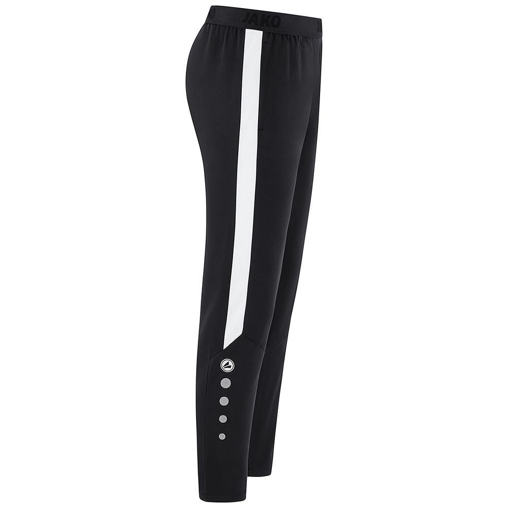 JAKO POWER LEISURE TROUSERS, BLACK-WHITE WOMEN. 