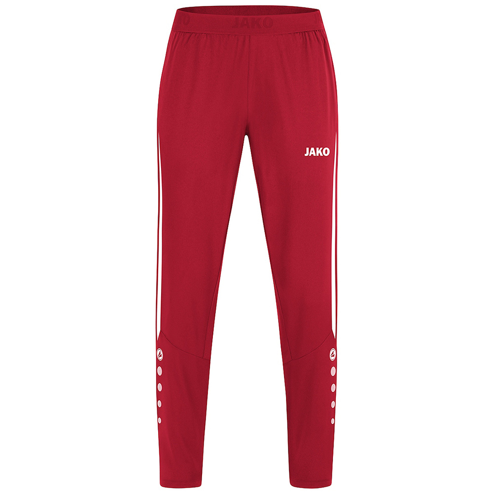 JAKO POWER LEISURE TROUSERS, RED-WHITE WOMEN. 