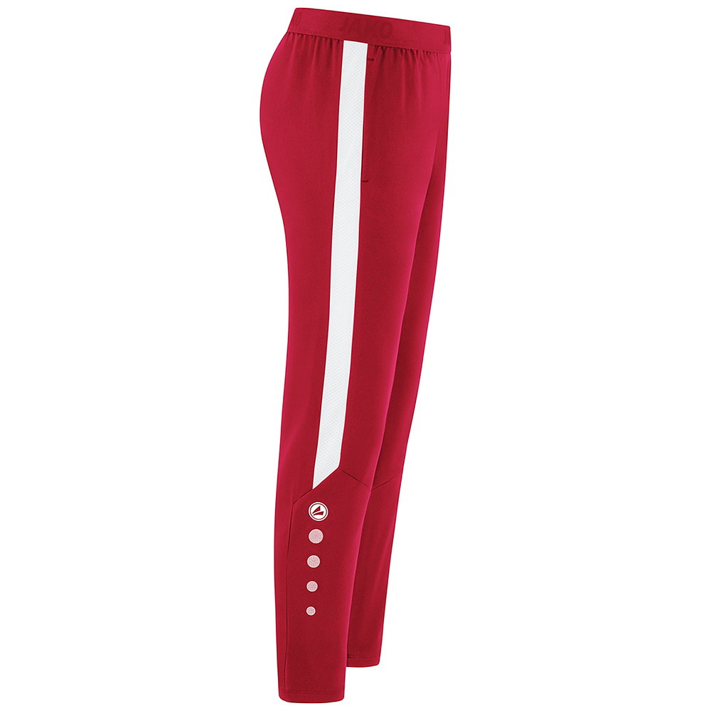 JAKO POWER LEISURE TROUSERS, RED-WHITE WOMEN. 