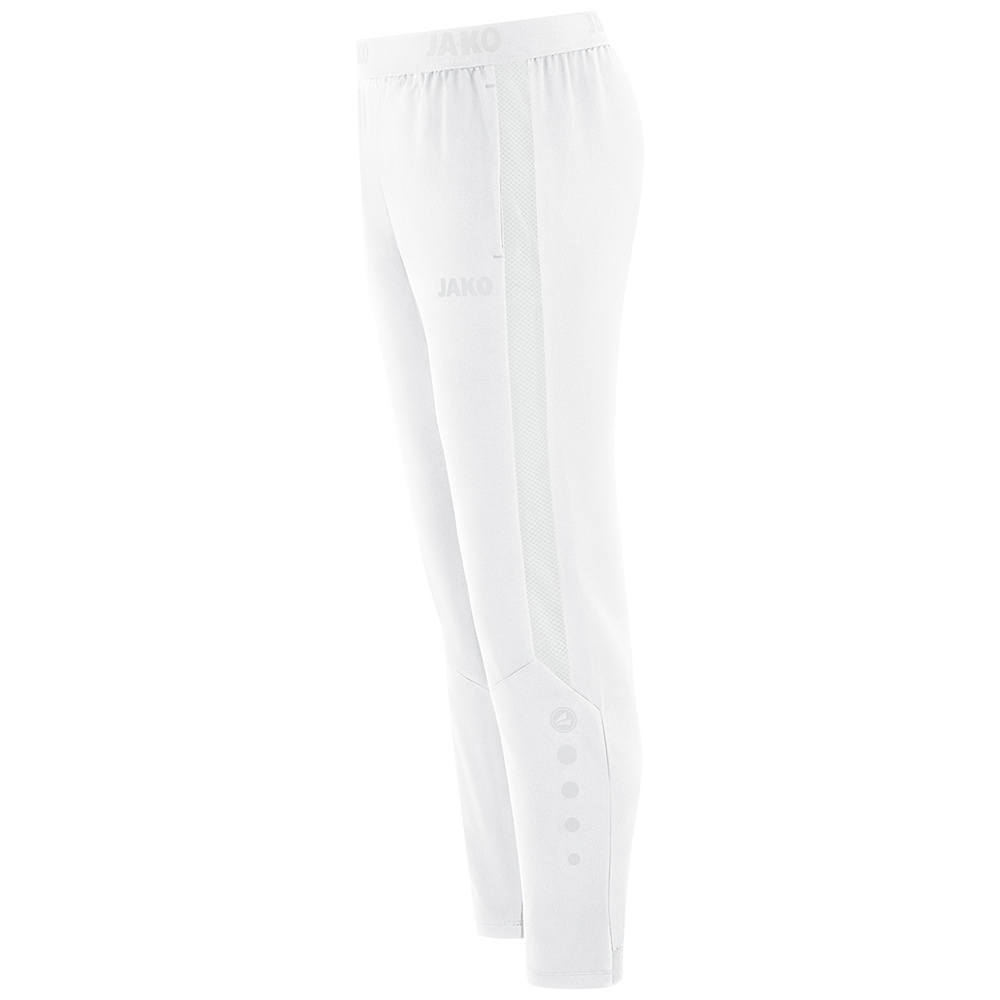 JAKO POWER LEISURE TROUSERS, WHITE KIDS. 